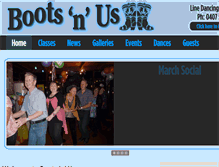 Tablet Screenshot of bootsnus.com